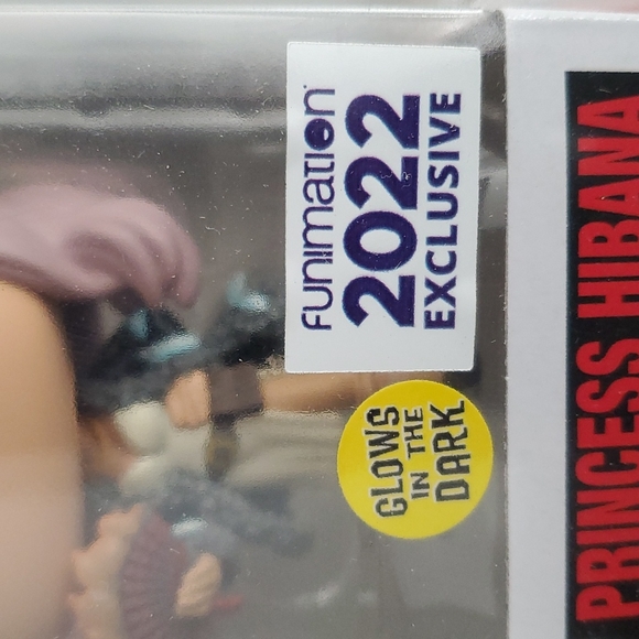 Animation🔥 FIRE FORCE 🔥 PRINCESS HIBANA Funimation 2022 GITD FUNKO POP #1095 - Picture 2 of 4